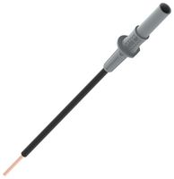 MP-ADA-SB-1000V-GRY - Test Accessory, Grey, 1kV, 36A, 4mm Banana Socket to Free End Adapter - MULTICOMP PRO