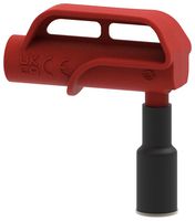 MP-RA11MAG-R - Test Accessory, Red, 1.5kV, 4A, 4mm Socket to Magnetic Adapter - MULTICOMP PRO