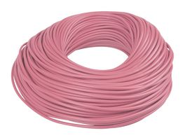 MP015577 - Sleeving, Insulating, PVC (Polyvinylchloride), Pink, 4 mm, 100 m, 328 ft - MULTICOMP PRO