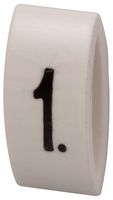 MP015582 - Wire Marker, K-Type, Carrier, 1, Black, White, 6mm, 7 mm - MULTICOMP PRO