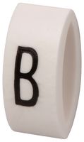 MP015592 - Wire Marker, K-Type, Carrier, B, Black, White, 6mm, 7 mm - MULTICOMP PRO