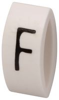 MP015598 - Wire Marker, K-Type, Carrier, F, Black, White, 6mm, 7 mm - MULTICOMP PRO