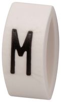 MP015606 - Wire Marker, K-Type, Carrier, M, Black, White, 6mm, 7 mm - MULTICOMP PRO