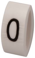 MP015608 - Wire Marker, K-Type, Carrier, O, Black, White, 6mm, 7 mm - MULTICOMP PRO
