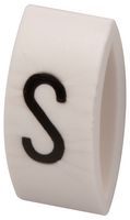 MP015612 - Wire Marker, K-Type, Carrier, S, Black, White, 6mm, 7 mm - MULTICOMP PRO