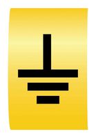 MP015639 - Wire Marker, K-Type, Carrier, Earth, Black, Yellow, 6mm, 7 mm - MULTICOMP PRO