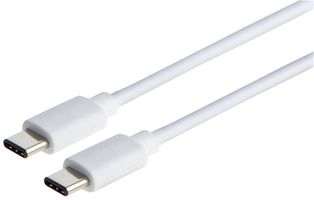 PSG91490 - LEAD, USB2.0 TYPE C-TYPE C, WHITE 1M - PRO SIGNAL