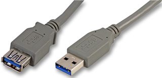 CAC250037 - LEAD, USB3.0 A MALE-A FEMALE 3M GREY - PRO SIGNAL