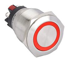MP015809 - Vandal Resistant Switch, 22 mm, SPST-NO, SPST-NC, Momentary, Round Flat - MULTICOMP PRO