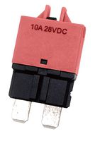 MP015925 - Thermal Circuit Breaker, T3, MP 102 Series, 10 A, 1 Pole, 28 V, Auto Fuse Holder - MULTICOMP PRO