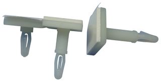 MP-LCBSBM-10-01A-RT - Push Spacer, Lock-In Support, Adhesive Base, Nylon, 12.7mm Width, 15.9mm Height - MULTICOMP PRO