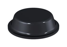 MP2125-BK1-60 - Bumper / Feet, Adhesive, 3.5 mm, 12.7 mm, Cylindrical, Black - MULTICOMP PRO