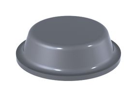 MP2125-GY1-60 - Bumper / Feet, Adhesive, 3.5 mm, 12.7 mm, Cylindrical, Grey - MULTICOMP PRO