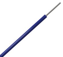 MP016123 - Wire, Silicone Rubber, Blue, 50 x 0.254mm, 328 ft - MULTICOMP PRO