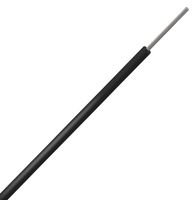 MP016127 - Wire, Silicone Rubber, Black, 24 x 0.2mm, 328 ft - MULTICOMP PRO