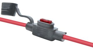 MP016317 - Fuse Holder, Low Profile, In Line, 30A, Wire Leads, IP67 - MULTICOMP PRO