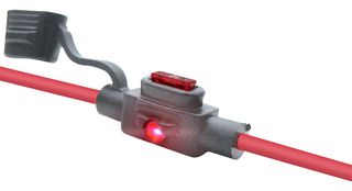 MP016318 - Fuse Holder, with Cap, Low Profile, In Line, 20A, Wire Leads, IP67 - MULTICOMP PRO