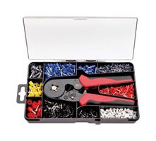 MP-PC25283E - Tool Set, 1201 Pieces of 1x Crimping Pliers, 7-23 AWG Crimping Gauge, Close End Connectors - MULTICOMP PRO