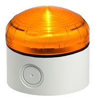 MP016031 - Beacon, Amber, Steady, 240 VAC Supply, 92 mm, IP66/IP69K, -30 to 50 °C - MULTICOMP PRO
