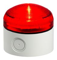 MP016032 - Beacon, Red, Steady, 240 VAC Supply, 92 mm, IP66/IP69K, -30 to 50 °C - MULTICOMP PRO