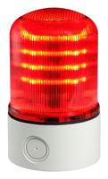 MP016036 - Beacon, Red, Flashing, Rotating, Steady, 24 V Supply, 92 mm, IP66/IP69K - MULTICOMP PRO
