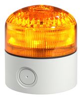 MP016047 - Sounder, Continuous, Amber, 105 dB, 64 Tone, 240 VAC, IP65, -40 to 55° C, 102 mm H, 92 mm Lens - MULTICOMP PRO