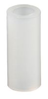 D01477-100 - Spacer, Round, Nylon 6.6 (Polyamide 6.6), 10mm OAL, 3.2mm Inner Dia, 5mm Dia - DURATOOL