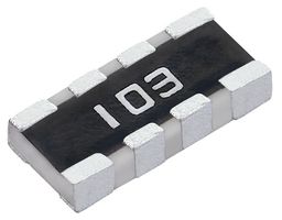 MPNF43JTFX1803 - Fixed Network Resistor, 180 kohm, Isolated, 4 Resistors, 0603 [1608 Metric], Flat, ± 5% - MULTICOMP PRO