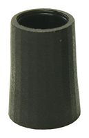 MP016448 - Knob, Black, USA D Shaft, 4.5 mm, Round, 12 mm - MULTICOMP PRO