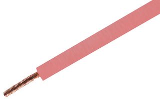 PEL01819 - CBL SINGLE CORE H05Z-K 0.75MM PINK 100M - PRO ELEC