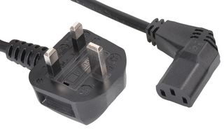 PELB1184 - LEAD UK PLUG TO RA IEC 3M - PRO ELEC