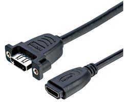 PSG3293 - HDMI 2.0 PANEL MOUNT ADAPTOR LEAD 1M - PRO SIGNAL