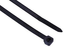 180 × 4.5 MM BLK 100 PK - Cable Tie, Nylon 6.6 (Polyamide 6.6), Black, 180 mm, 4.5 mm - PRO POWER