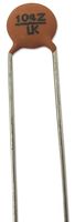 MCFYU6104Z6 - Ceramic Disc Capacitor, 0.1 µF, 50 V, -20%, +80%, Y5V, 5 mm, Radial Leaded - MULTICOMP PRO