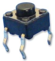 MCDTS6-1K - Tactile Switch, MCDTS6, Top Actuated, Through Hole, Round Button, 100 gf, 50mA at 12VDC - MULTICOMP PRO