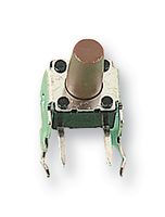 MCDTSA6-5R - Tactile Switch, MCDTSA-6, Side Actuated, Through Hole, Round Button, 260 gf, 50mA at 12VDC - MULTICOMP PRO