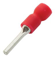 PTVE1-12 - Pin Terminal, PTVE, Crimp, 22 AWG, 16 AWG, 1.25 mm², 1.9 mm - MULTICOMP PRO
