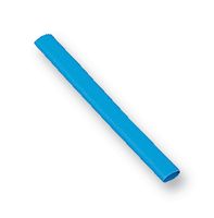 13703 - Heat Shrink Tubing, Halogen Free Normal Wall, 2:1, 0.252 ", 6.4 mm, Blue, 328 ft, 100 m - MULTICOMP PRO