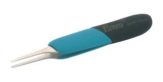 E2ASA - Tweezer, Ergonomic, Straight, 5 ", Stainless Steel Body, Stainless Steel Tip - WELLER EREM