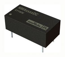 NMA0505DC - Isolated Through Hole DC/DC Converter, ITE, 1:1, 1 W, 2 Output, 5 V, 100 mA - MURATA POWER SOLUTIONS