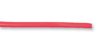 PVC-1-2-CL - Sleeving, Insulating, Flexible, PVC (Polyvinylchloride), Red, 1 mm, 100 m, 328 ft - MULTICOMP PRO