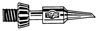 CX 2.4MM - Soldering Iron Tip, Flat, 2.4 mm - PORTASOL