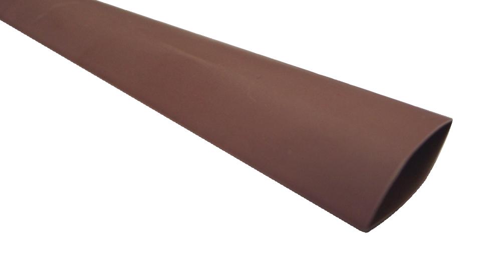 PP002787 HEAT-SHRINK TUBING, 2:1, BROWN, 12.5MM PRO POWER