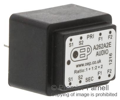 A262A2E TRANSFORMER, 1+1:2+2, 150/600 OHM, AUDIO OEP (OXFORD ELECTRICAL PRODUCTS)