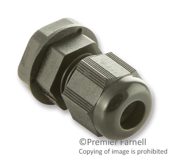 1478769-2 CABLE GLAND, PA, 10MM, M16, BLACK AMP - TE CONNECTIVITY