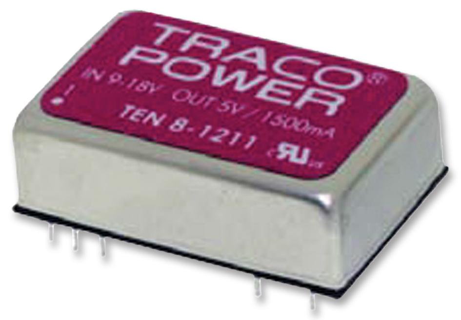 TEN 8-2423 CONVERTER, DC-DC, +/-15V, 8W TRACO POWER