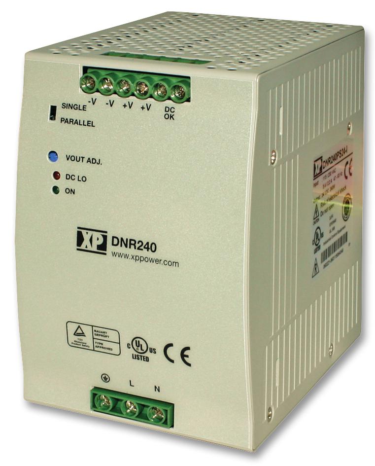 DNR240PS48-I PSU, DIN RAIL, 240W, 48V XP POWER