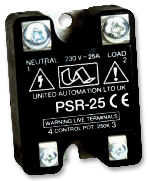 PSR-25 POWER CONTROLLER, 25A UNITED AUTOMATION