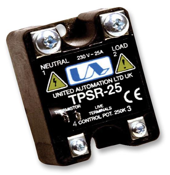 TPSR-25 POWER CONTROLLER, 25A UNITED AUTOMATION