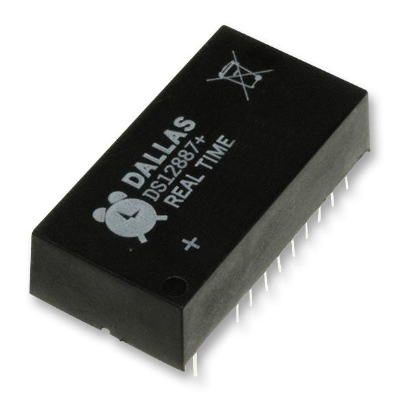 DS12887+ IC, RTC, 12887, DIP24 MAXIM INTEGRATED / ANALOG DEVICES